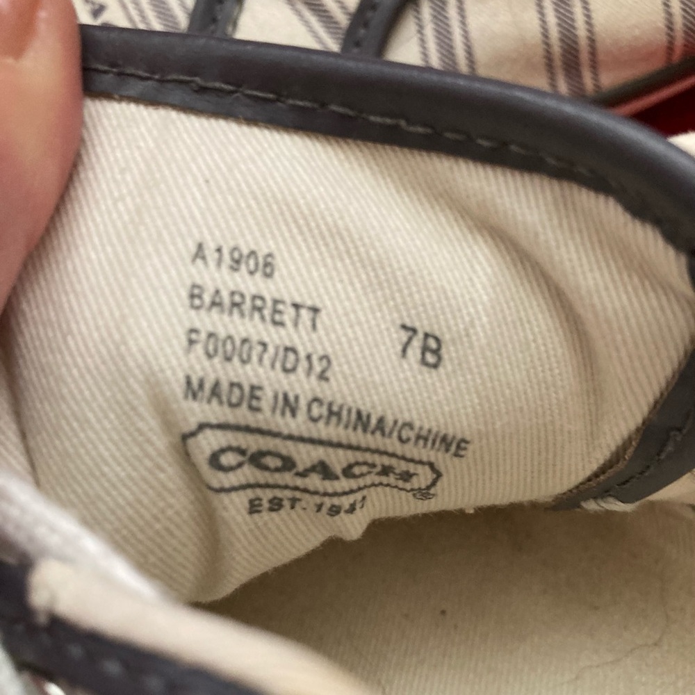 Coach Sneakers size 7 - Picture 7 of 7
